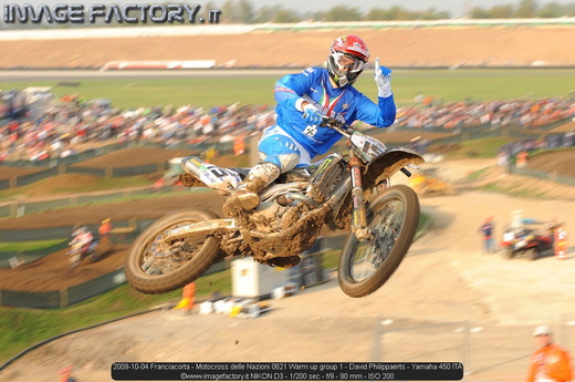 2009-10-04 Franciacorta - Motocross delle Nazioni 0621 Warm up group 1 - David Philippaerts - Yamaha 450 ITA